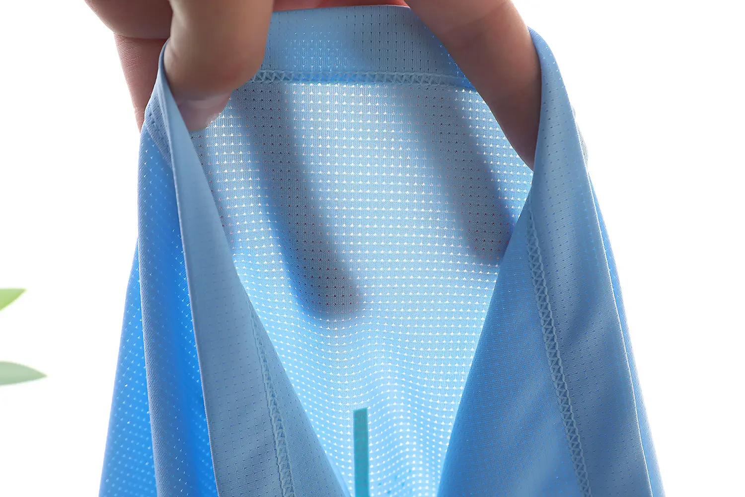 Children's Blue Nylon Sports T-Shirt Medium — feature 2
