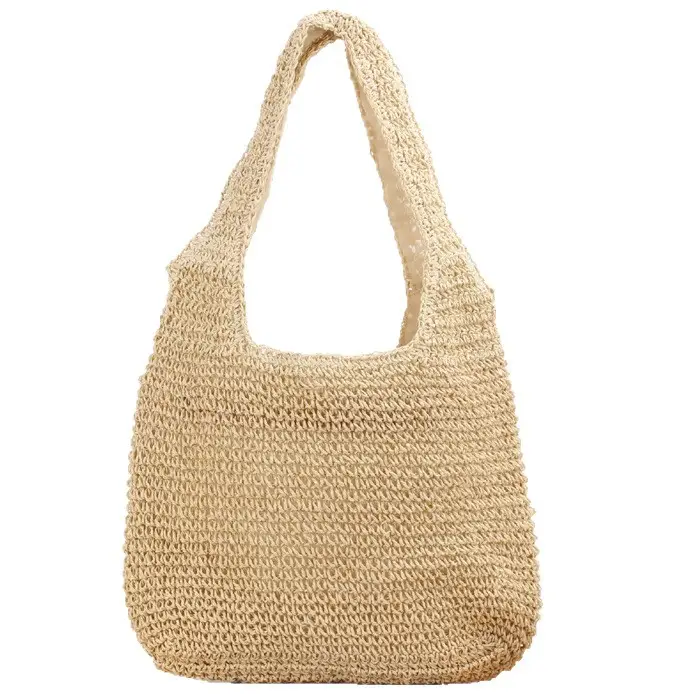 Summer Straw Woven Bag European American Shoulder Mori Style - Image 7