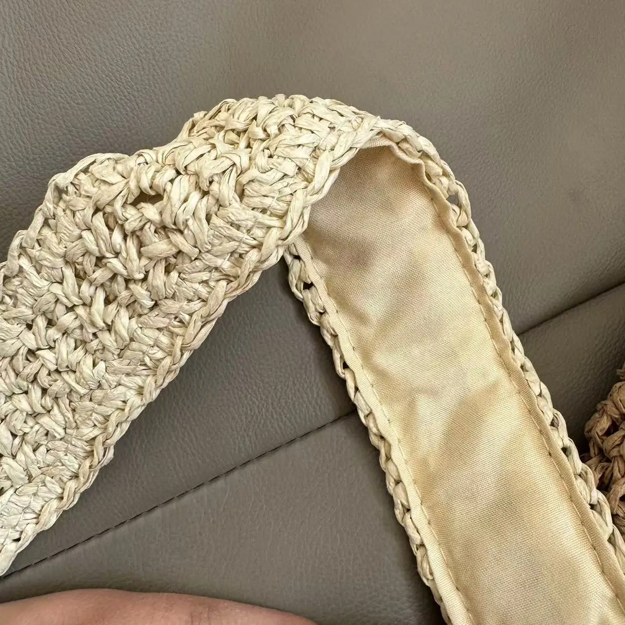 Summer Straw Woven Bag European American Shoulder Mori Style — feature 9