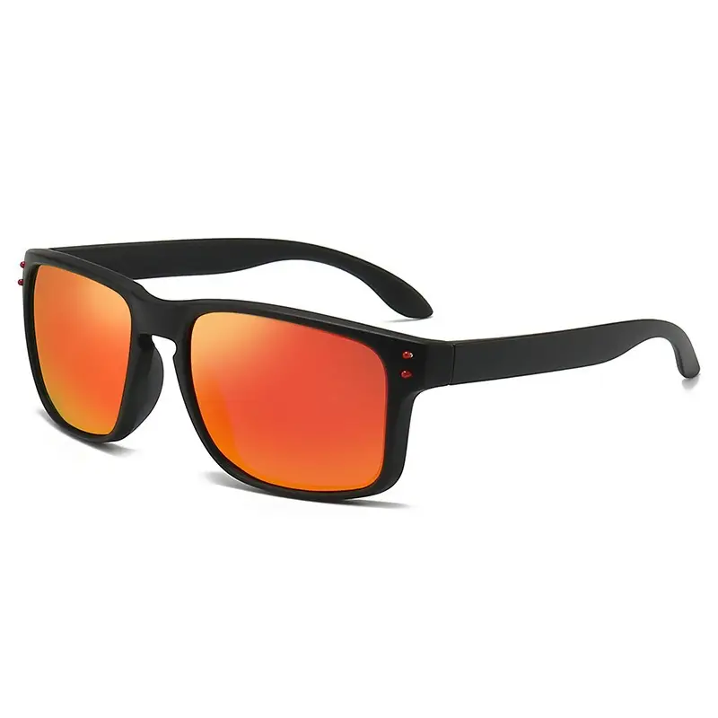 Men Polarized Sunglasses Black Blue Lens Outdoor Driving Cycling - Image 11