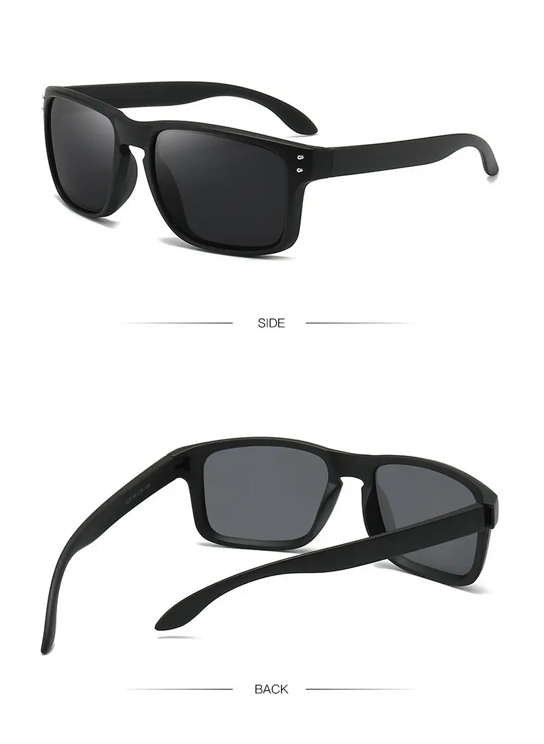 Men Polarized Sunglasses Black Blue Lens Outdoor Driving Cycling — feature 13