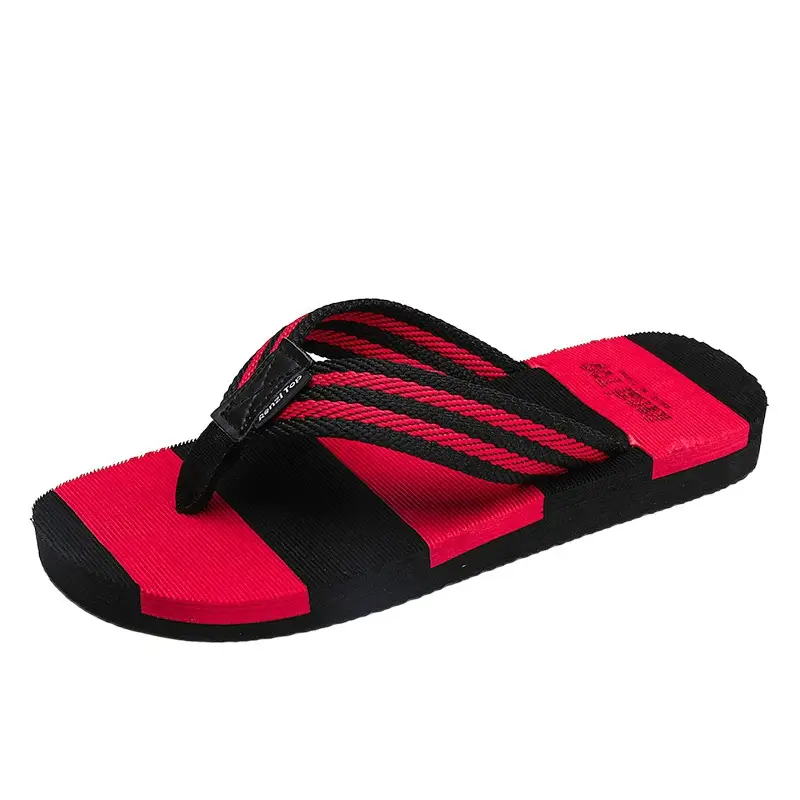 Men's Summer Trendy Flip-Flops Indoor and Outdoor Wear Casual Beach Sandals Wear-resistant Non-slip Clip Slippers Men's Distinctive Slippers - Image 8