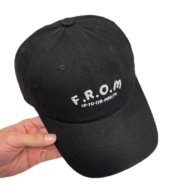 Women Baseball Cap with Letter Embroidery & Adjustable Strap - Image 9