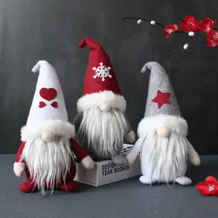 Nordic Knitted Gnome Doll Set for Christmas Decor — feature 17