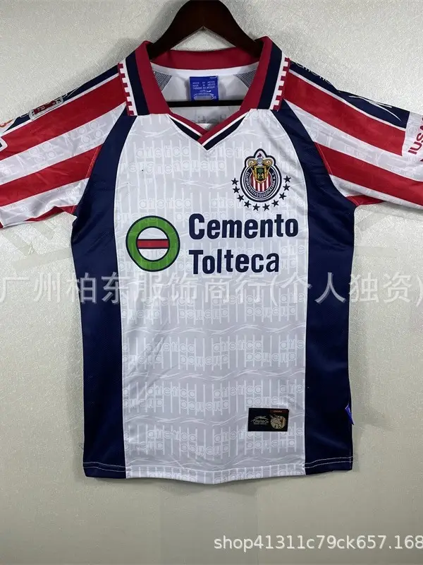 Wholesale of Less Popular 98 Mexico 99 Chivas Jerseys, One Piece Available for Dropshipping, Player Version, Retro Classic Football