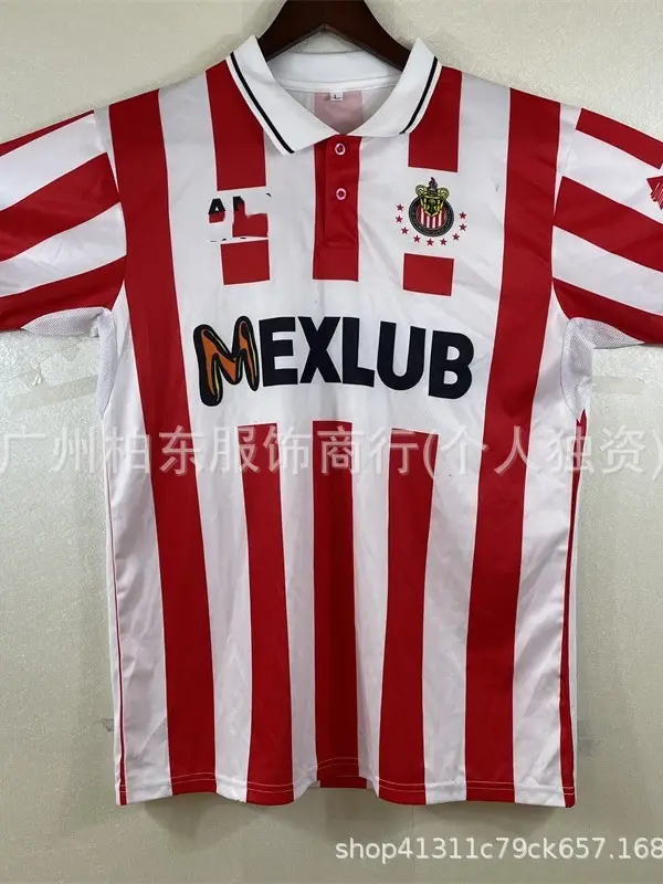 Wholesale of Less Popular 98 Mexico 99 Chivas Jerseys, One Piece Available for Dropshipping, Player Version, Retro Classic Football