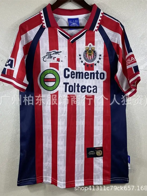 Wholesale of Less Popular 98 Mexico 99 Chivas Jerseys, One Piece Available for Dropshipping, Player Version, Retro Classic Football