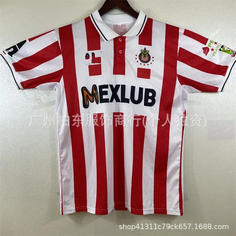 Wholesale of Less Popular 98 Mexico 99 Chivas Jerseys, One Piece Available for Dropshipping, Player Version, Retro Classic Football