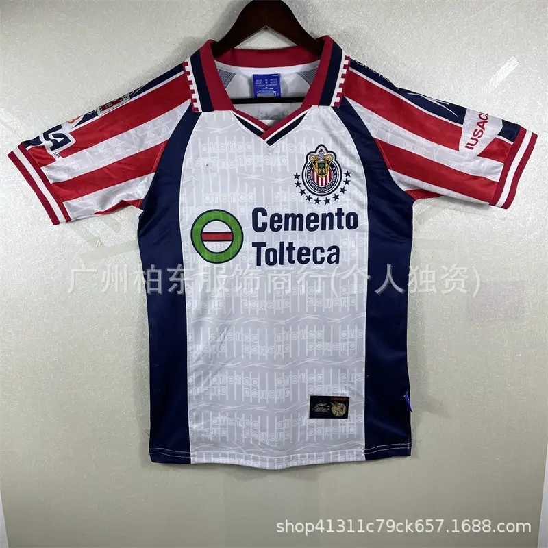 Wholesale of Less Popular 98 Mexico 99 Chivas Jerseys, One Piece Available for Dropshipping, Player Version, Retro Classic Football