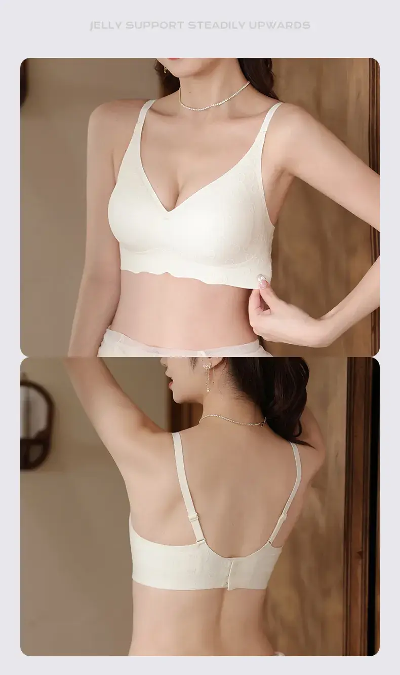 Jelly Soft Bubble Cup Bra Seamless Support — feature 16