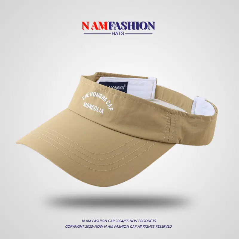 Men UV Sunglasses Red Visor Cap with Brand Logo — feature 6