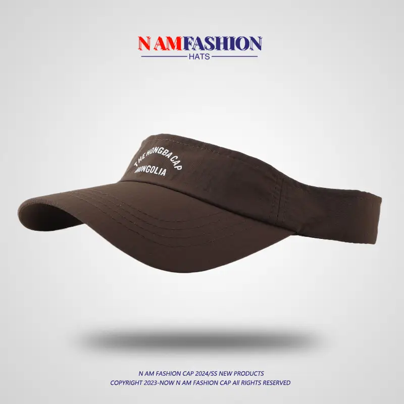 Men UV Sunglasses Red Visor Cap with Brand Logo — feature 8