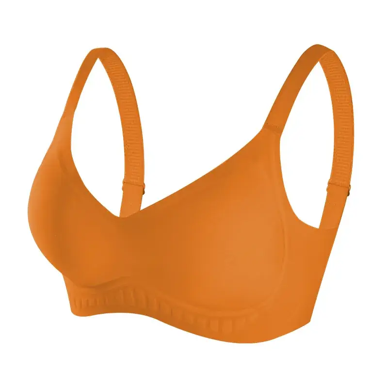Women's Non-Rimless Push Up Bra White Soft Support - Image 10