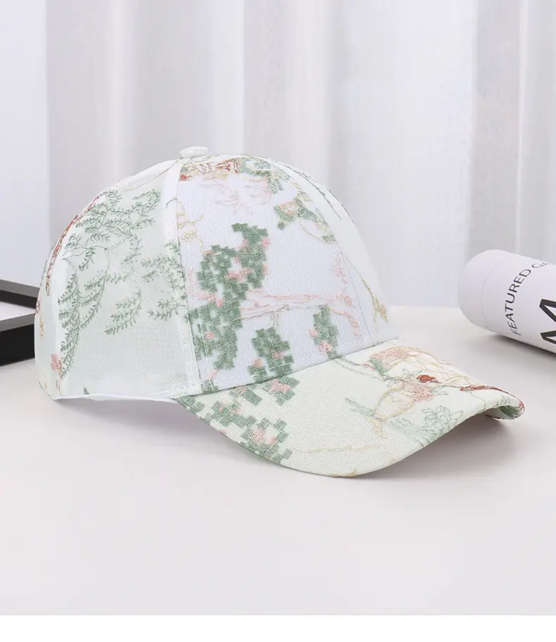 New Chinese Style Embroidered Baseball Cap for Women — feature 32