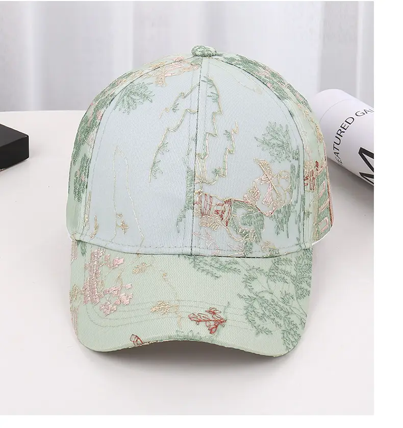 New Chinese Style Embroidered Baseball Cap for Women — feature 36