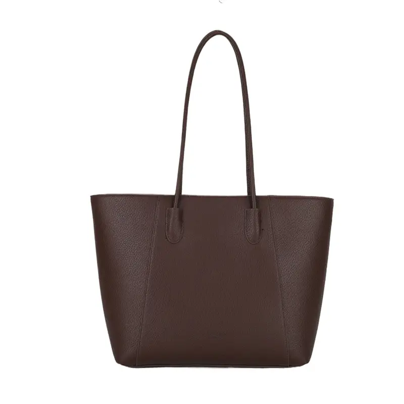 Large Capacity Vintage Bucket Bag 2024 Solid Color - Image 2