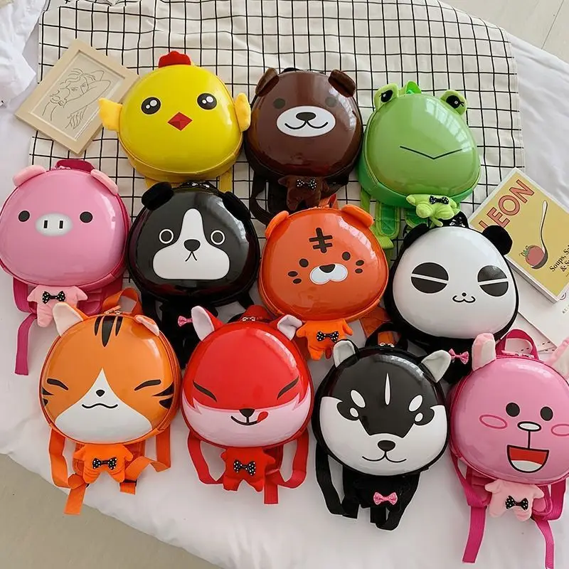 Wholesale Kindergarten Anti-lost Children's School Bag Summer Baby Small Backpack Boys and Girls Cartoon Eggshell Backpack — feature 1