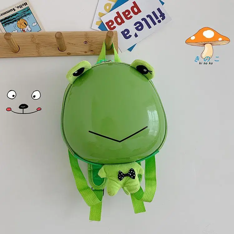 Wholesale Kindergarten Anti-lost Children's School Bag Summer Baby Small Backpack Boys and Girls Cartoon Eggshell Backpack