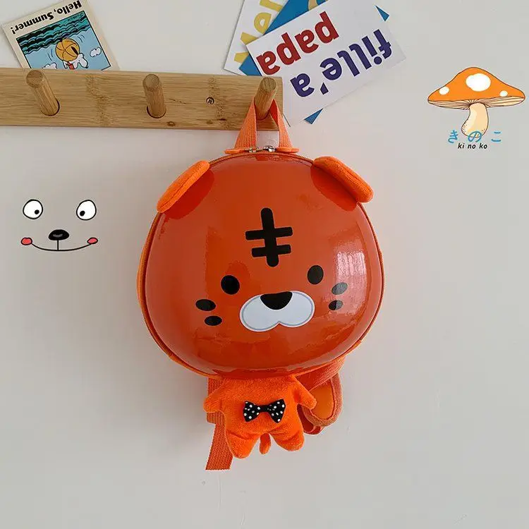 Wholesale Kindergarten Anti-lost Children's School Bag Summer Baby Small Backpack Boys and Girls Cartoon Eggshell Backpack