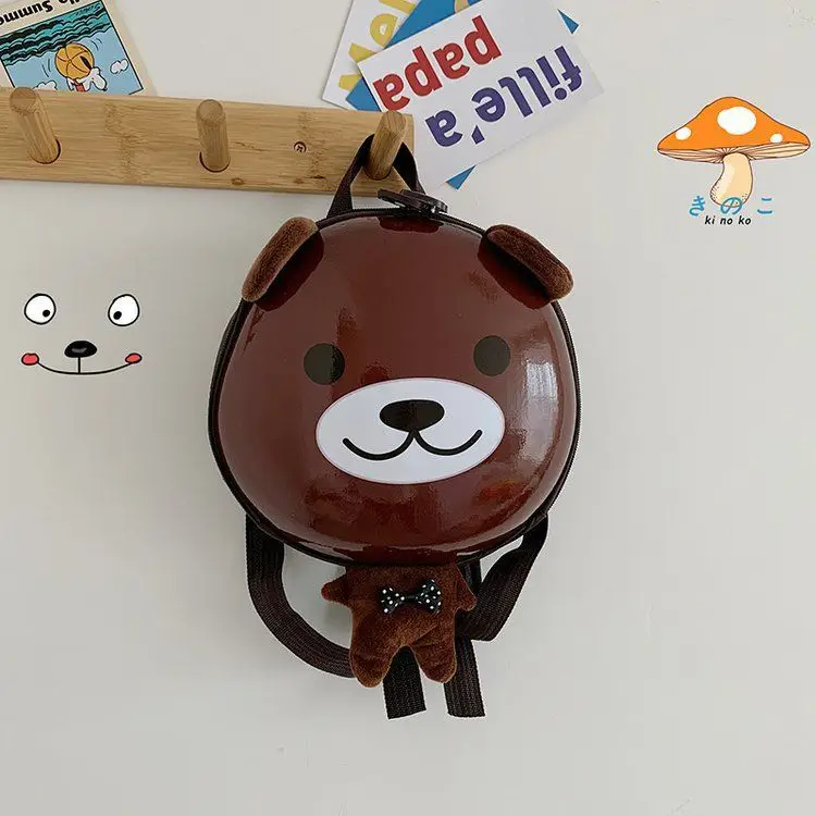Wholesale Kindergarten Anti-lost Children's School Bag Summer Baby Small Backpack Boys and Girls Cartoon Eggshell Backpack