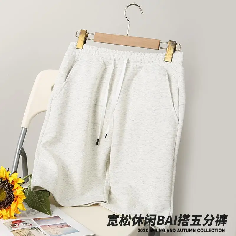 Summer Cotton Blend Plus Size Shorts - Image 7