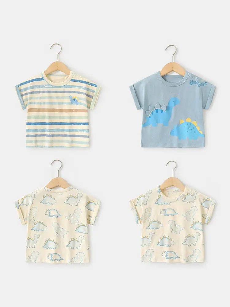 Baby Striped Sleeveless T-Shirt Summer Boys Girls - Image 5
