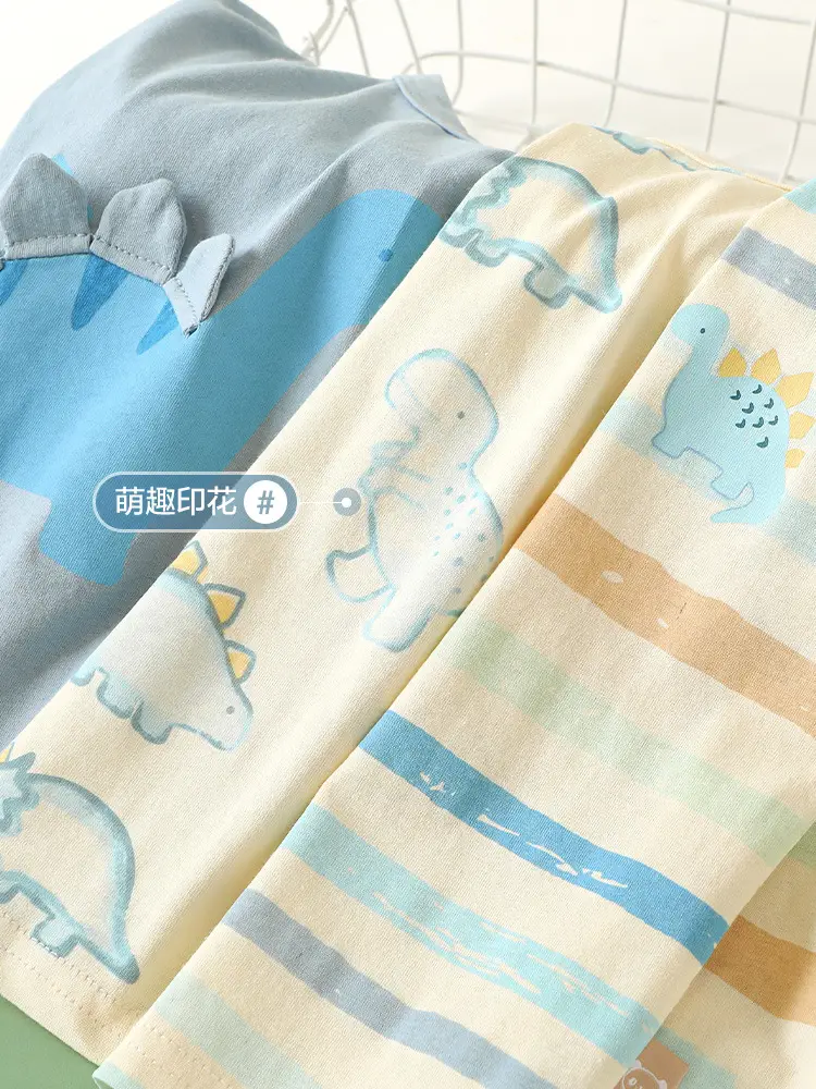 Baby Striped Sleeveless T-Shirt Summer Boys Girls - Image 7