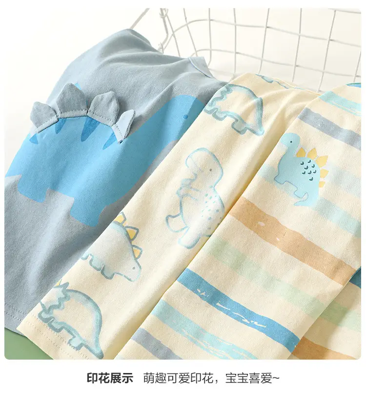 Baby Striped Sleeveless T-Shirt Summer Boys Girls — feature 10