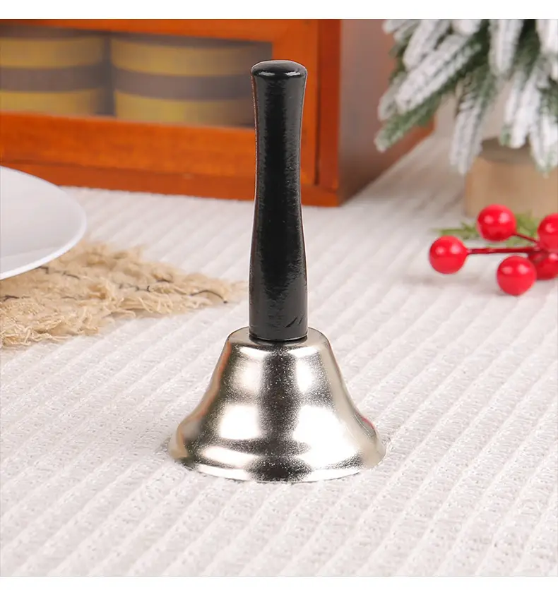 Christmas Hand Bell Gold Silver 49g — feature 7