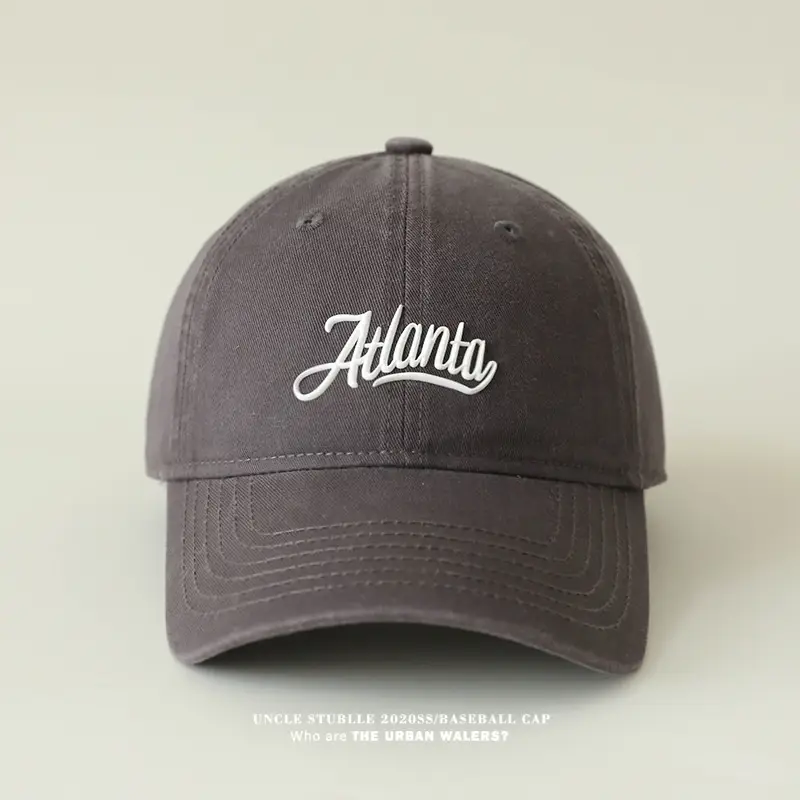 Men Women Pure Cotton Korean Style Baseball Cap Blue — feature 20