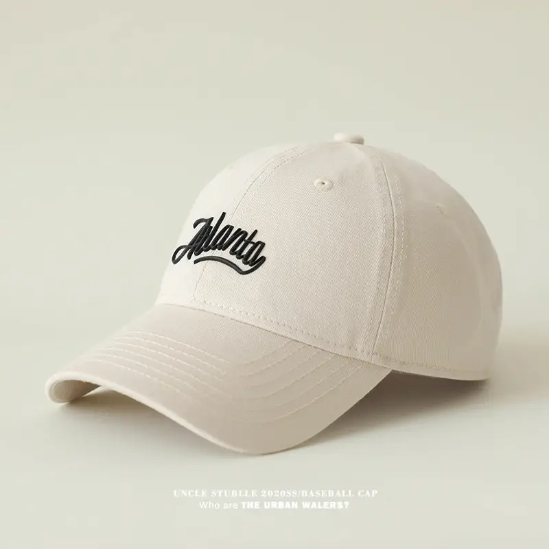 Men Women Pure Cotton Korean Style Baseball Cap Blue — feature 3