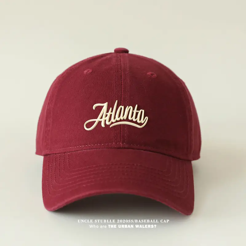 Men Women Pure Cotton Korean Style Baseball Cap Blue — feature 8