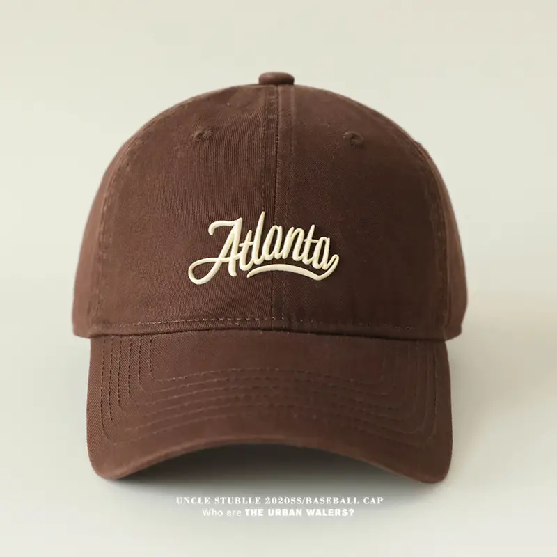 Men Women Pure Cotton Korean Style Baseball Cap Blue — feature 9