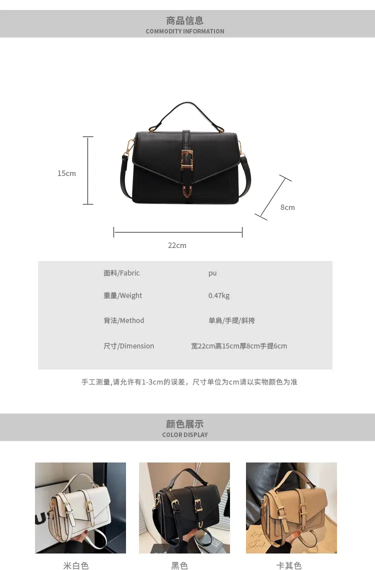 Black Crossbody Bag for Women Summer 2026 — feature 11