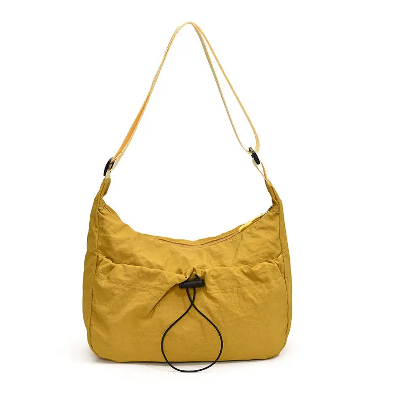 Black Nylon Shoulder Bag Women 2024 Casual Large Capacity - Image 3