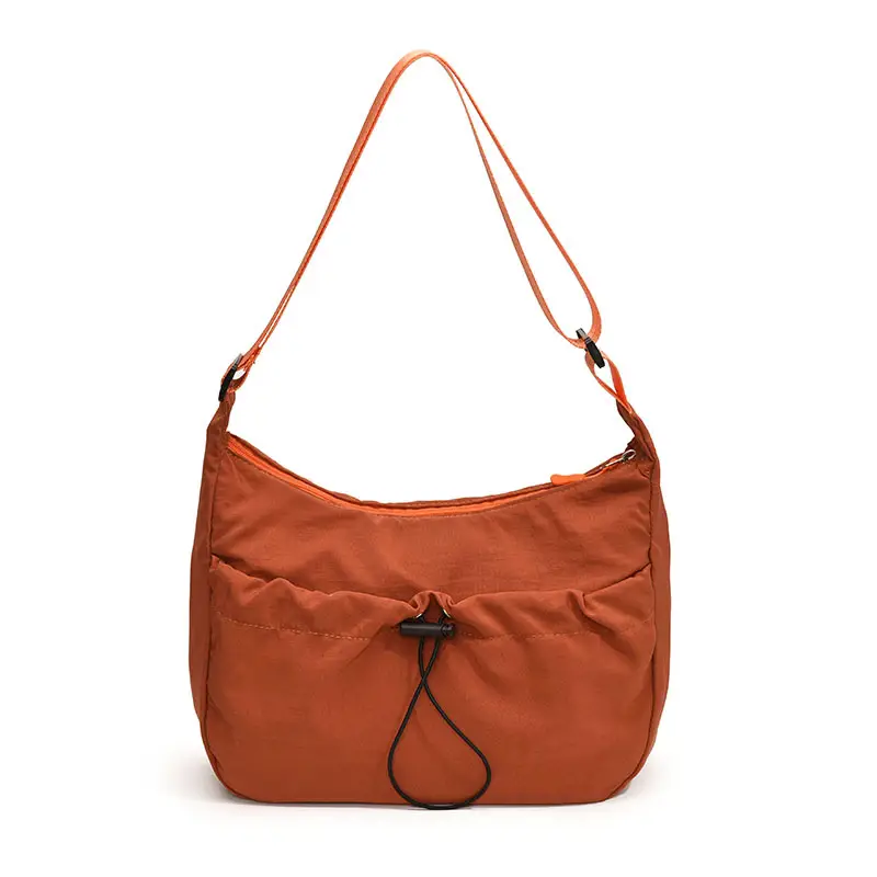 Black Nylon Shoulder Bag Women 2024 Casual Large Capacity - Image 4