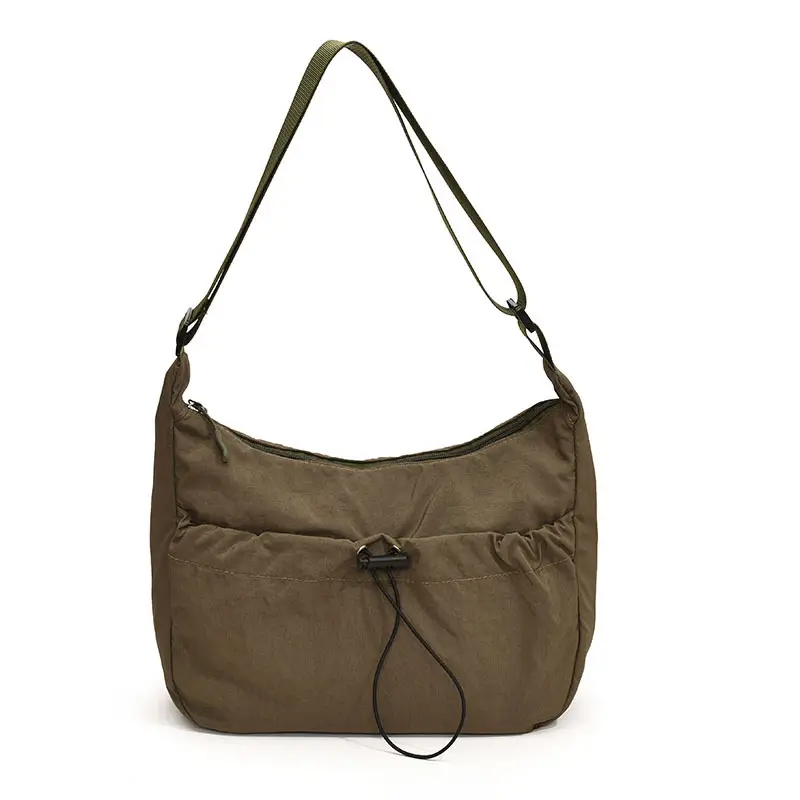 Black Nylon Shoulder Bag Women 2024 Casual Large Capacity - Image 5