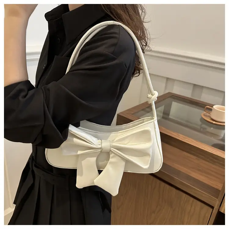Pink Bow Shoulder Bag for Women 2025 Trendy — feature 10