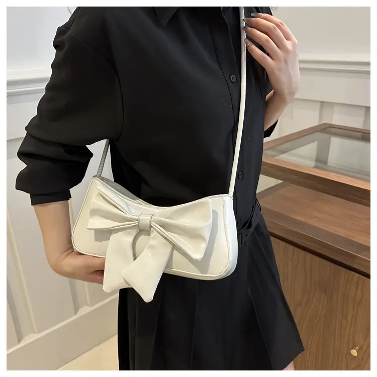 Pink Bow Shoulder Bag for Women 2025 Trendy — feature 12