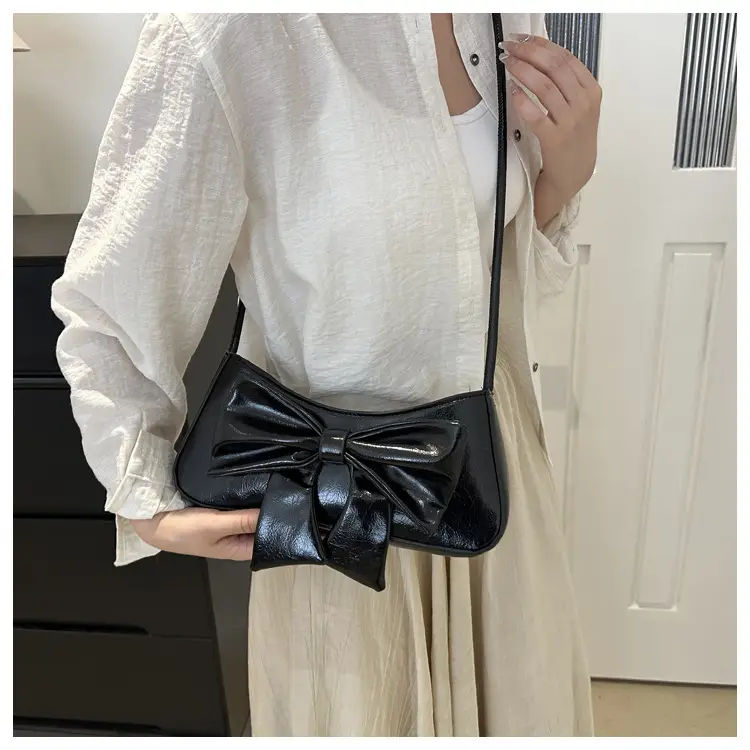 Pink Bow Shoulder Bag for Women 2025 Trendy — feature 17