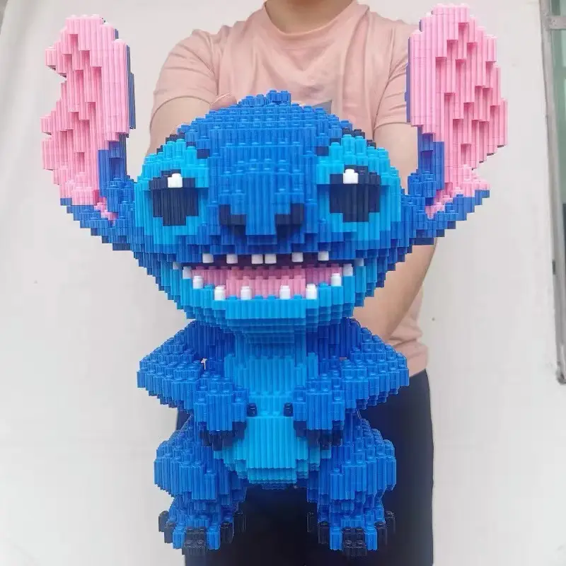 Small Particle Building Blocks Children's Summer Toys Night Market Stall Stitch Building Blocks 2024 New Model Girls' Series Building Blocks