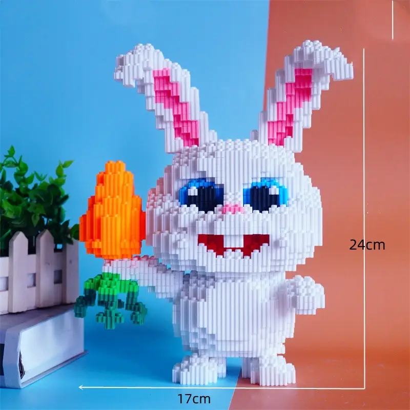 Small Particle Building Blocks Children's Summer Toys Night Market Stall Stitch Building Blocks 2024 New Model Girls' Series Building Blocks