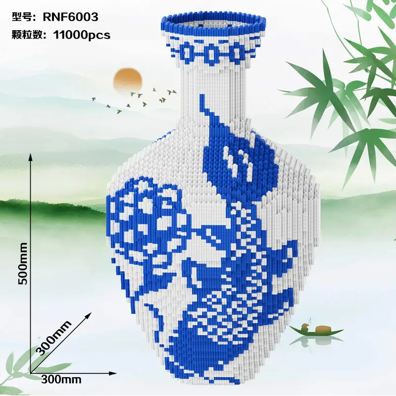 Small Particle Building Blocks Children's Summer Toys Night Market Stall Stitch Building Blocks 2024 New Model Girls' Series Building Blocks