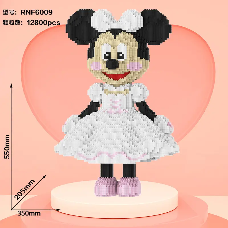 Small Particle Building Blocks Children's Summer Toys Night Market Stall Stitch Building Blocks 2024 New Model Girls' Series Building Blocks