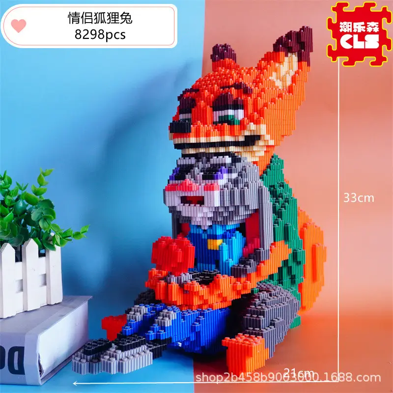 Small Particle Building Blocks Children's Summer Toys Night Market Stall Stitch Building Blocks 2024 New Model Girls' Series Building Blocks