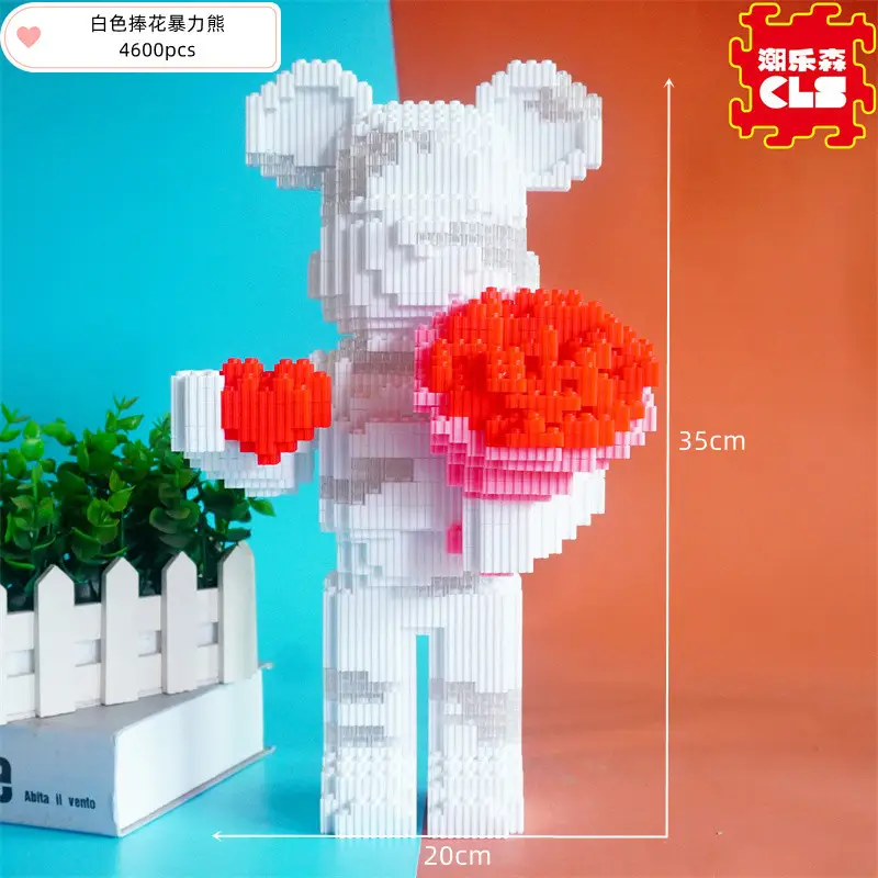 Small Particle Building Blocks Children's Summer Toys Night Market Stall Stitch Building Blocks 2024 New Model Girls' Series Building Blocks