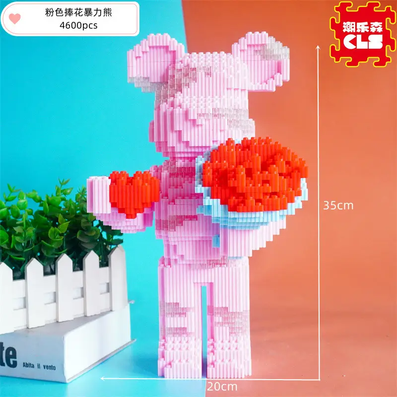 Small Particle Building Blocks Children's Summer Toys Night Market Stall Stitch Building Blocks 2024 New Model Girls' Series Building Blocks
