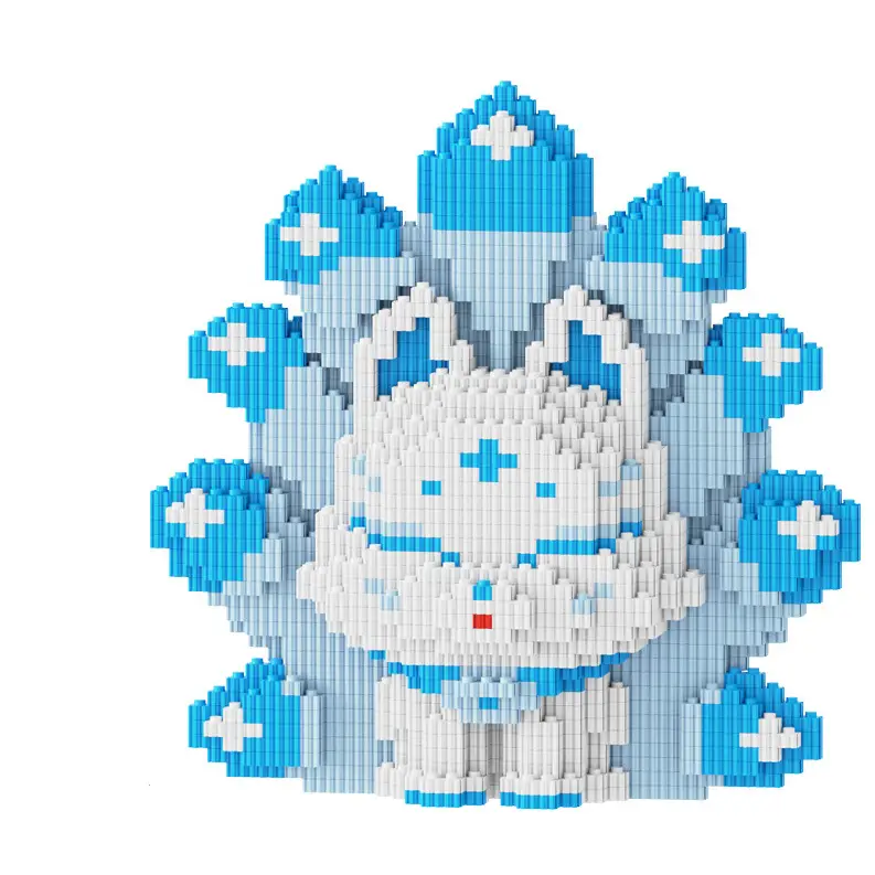 Small Particle Building Blocks Children's Summer Toys Night Market Stall Stitch Building Blocks 2024 New Model Girls' Series Building Blocks