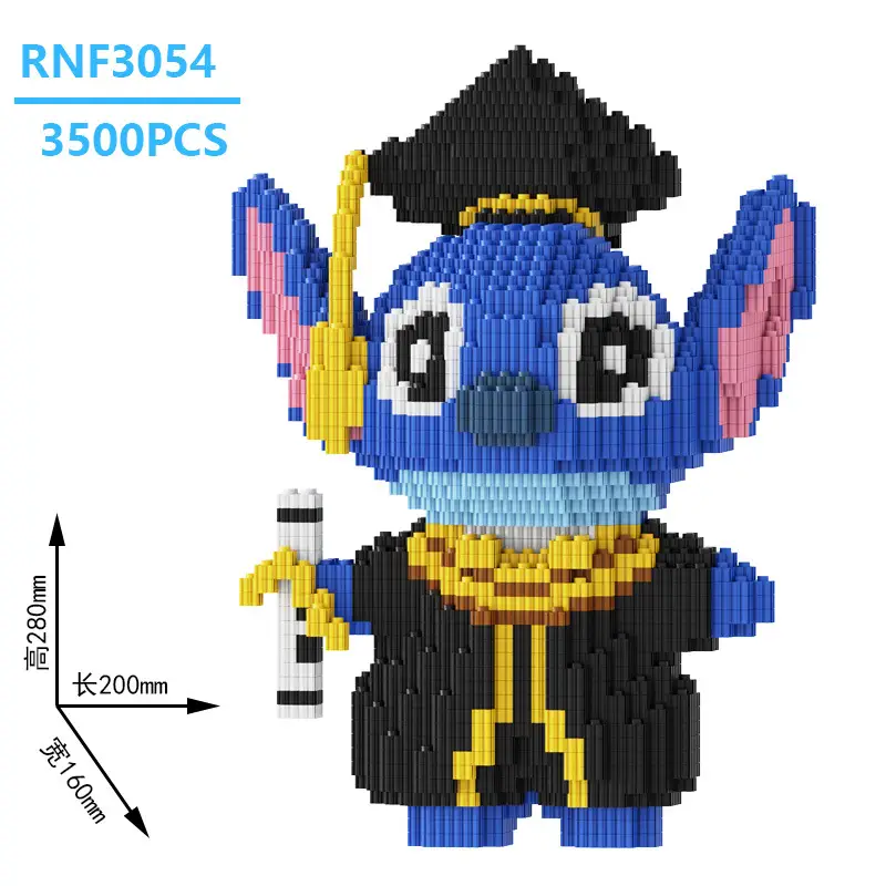 Small Particle Building Blocks Children's Summer Toys Night Market Stall Stitch Building Blocks 2024 New Model Girls' Series Building Blocks