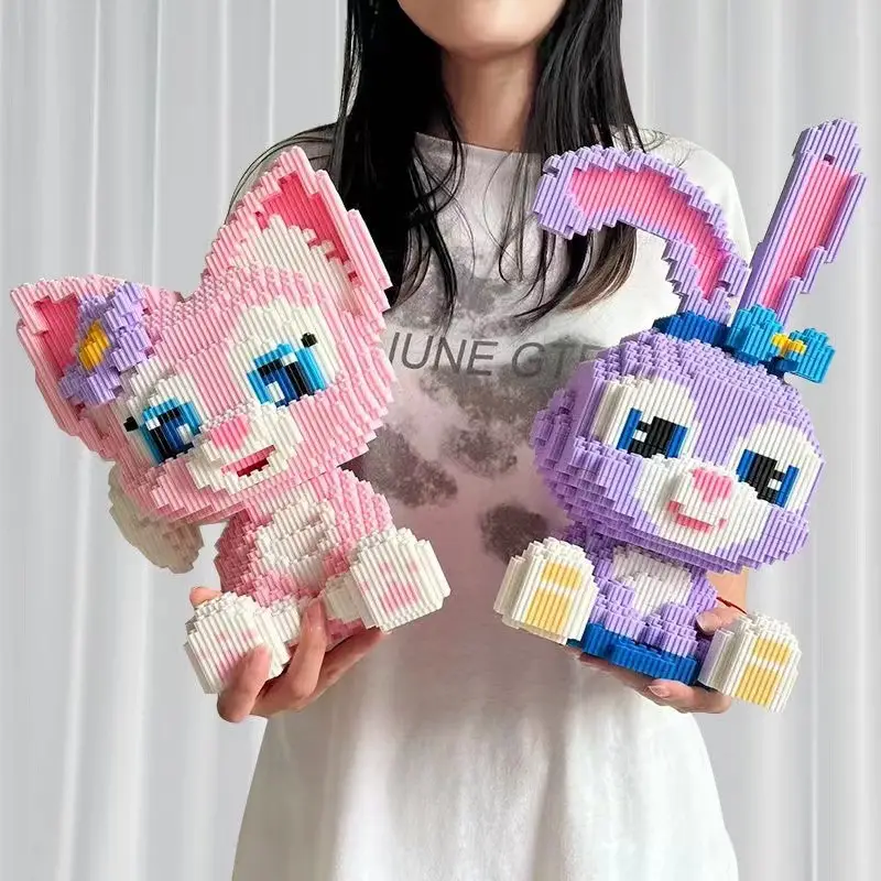 Small Particle Building Blocks Children's Summer Toys Night Market Stall Stitch Building Blocks 2024 New Model Girls' Series Building Blocks